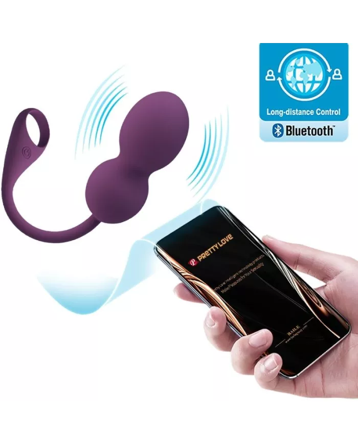 PRETTY LOVE - ELVIRA KEGEL BALLS APP TÉLÉCOMMANDE VIOLET PRETTY LOVE - ELVIRA KEGEL BALLS APP TÉLÉCOMMANDE VIOLET
