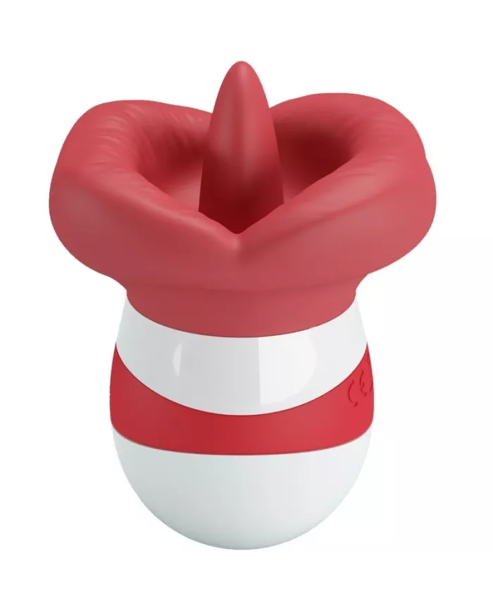 PRETTY LOVE - MINA STIMULATEUR DE LANGUE ROUGE CLAIR