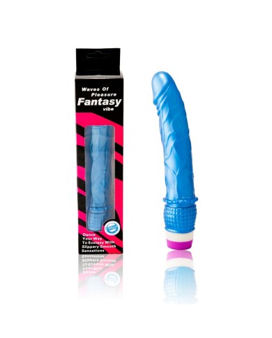 BAILE - VIBRATEUR VAGUES DE PLAISIR 23 CM BLEU