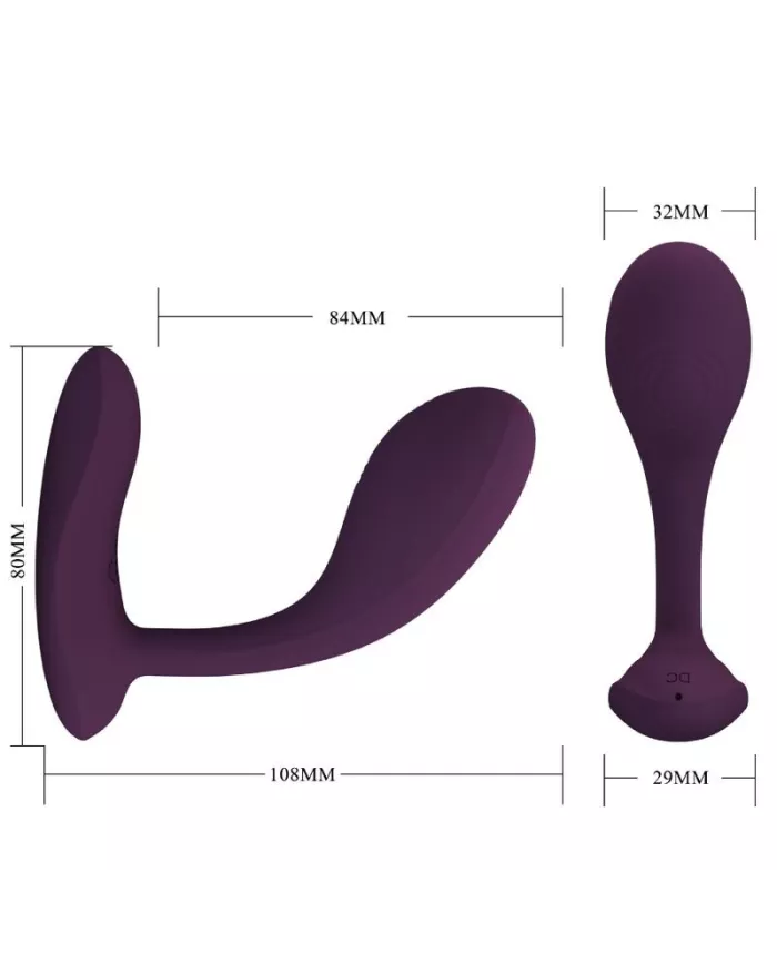 PRETTY LOVE - BAIRD APPLICATION LILA RECHARGEABLE G-SPOT 12 VIBRATIONS PRETTY LOVE - BAIRD APPLICATION LILA RECHARGEABLE G-SPOT 12 VIBRATIONS