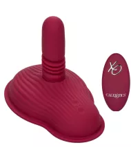 CALEXOTICS - RIDER MASSAGER DOUBLE MOTEUR TÉLÉCOMMANDE ROUGE CALEXOTICS - RIDER MASSAGER DOUBLE MOTEUR TÉLÉCOMMANDE ROUGE