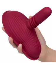 CALEXOTICS - RIDER MASSAGER DOUBLE MOTEUR TÉLÉCOMMANDE ROUGE CALEXOTICS - RIDER MASSAGER DOUBLE MOTEUR TÉLÉCOMMANDE ROUGE
