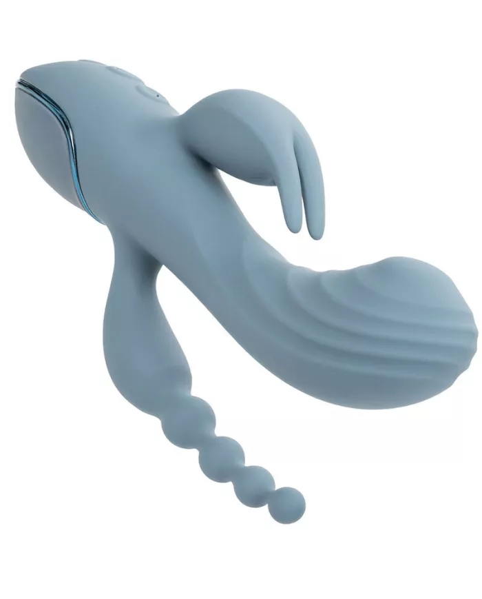 CALEXOTICS - VIBRATEUR TRIPLE ECSTASY GRIS