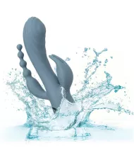 CALEXOTICS - VIBRATEUR TRIPLE ECSTASY GRIS