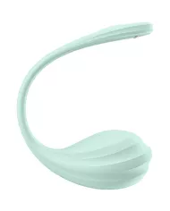 SATISFYER - APPLICATION GRATUITE STIMULATEUR DE POINT G PÉTALE LISSE VERT D'EAU SATISFYER - APPLICATION GRATUITE STIMULATEUR DE POINT G PÉTALE LISSE VERT D'EAU