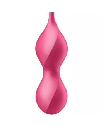 SATISFYER - LOVE BIRDS 2 BALLES VIBRANTES DE KEGEL + APPLICATION GRATUITE