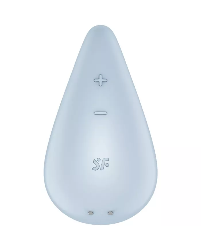 SATISFYER - VIBRATEUR DEW DROP LAY-ON BLEU SATISFYER - VIBRATEUR DEW DROP LAY-ON BLEU