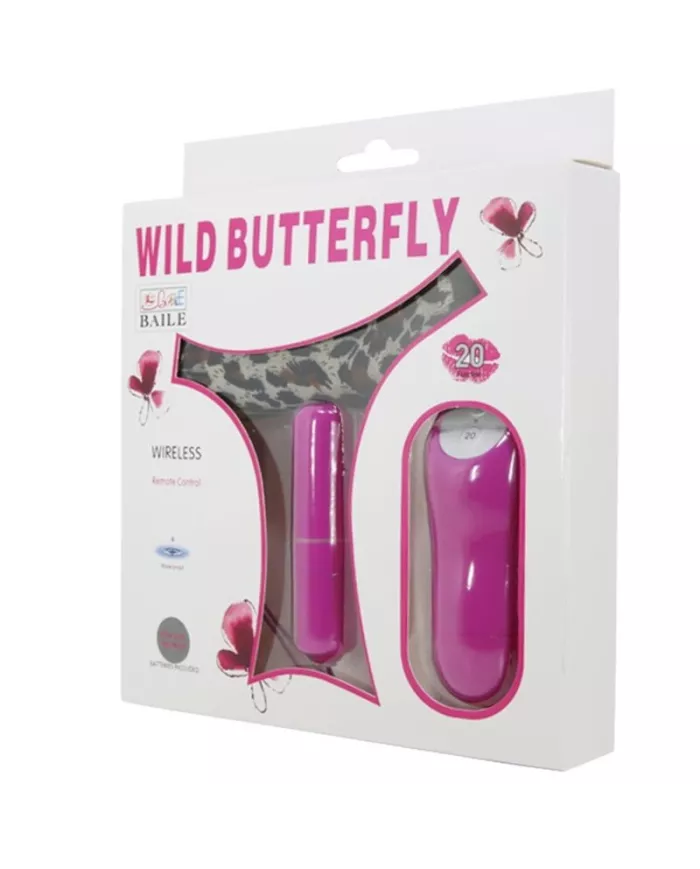 BAILE - STRING AVEC BALLE VIBRANTE ET CONTROL VIOLET BAILE - STRING AVEC BALLE VIBRANTE ET CONTROL VIOLET