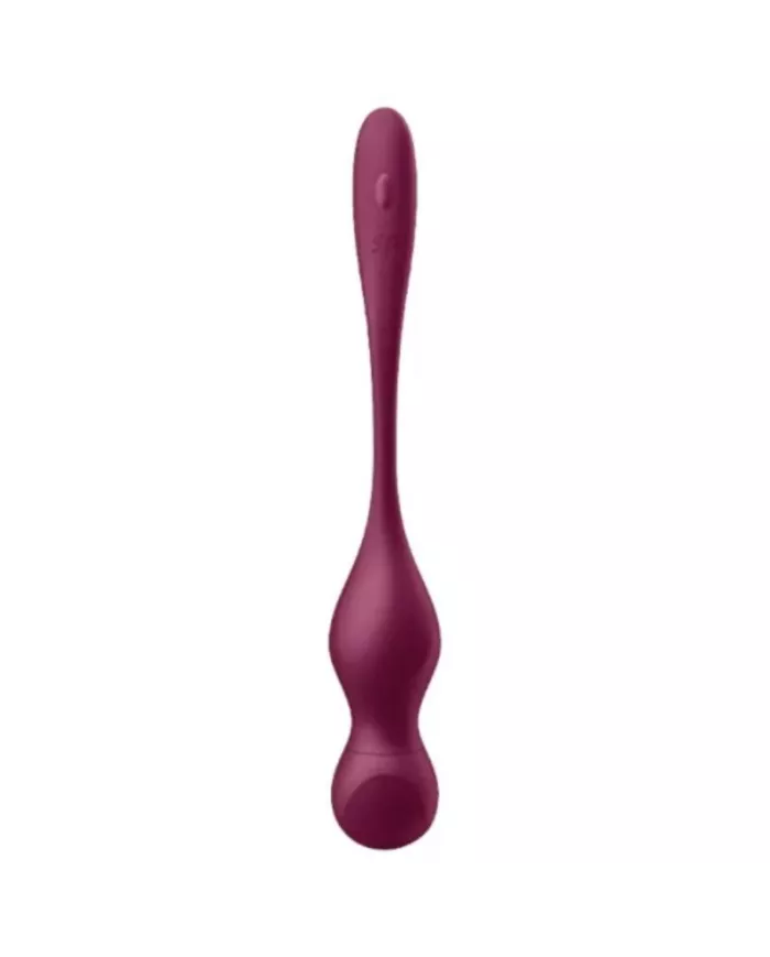 SATISFYER - LOVE BIRDS VARY BALLES VIBRANTES APPLICATION GRATUITE VIN ROUGE