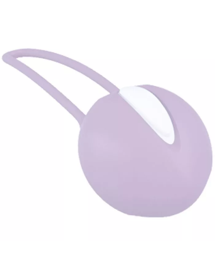 FUN FACTORY - SMARTBALL UNO PELVIC BALL BLANC / VIOLET PASTEL FUN FACTORY - SMARTBALL UNO PELVIC BALL BLANC / VIOLET PASTEL