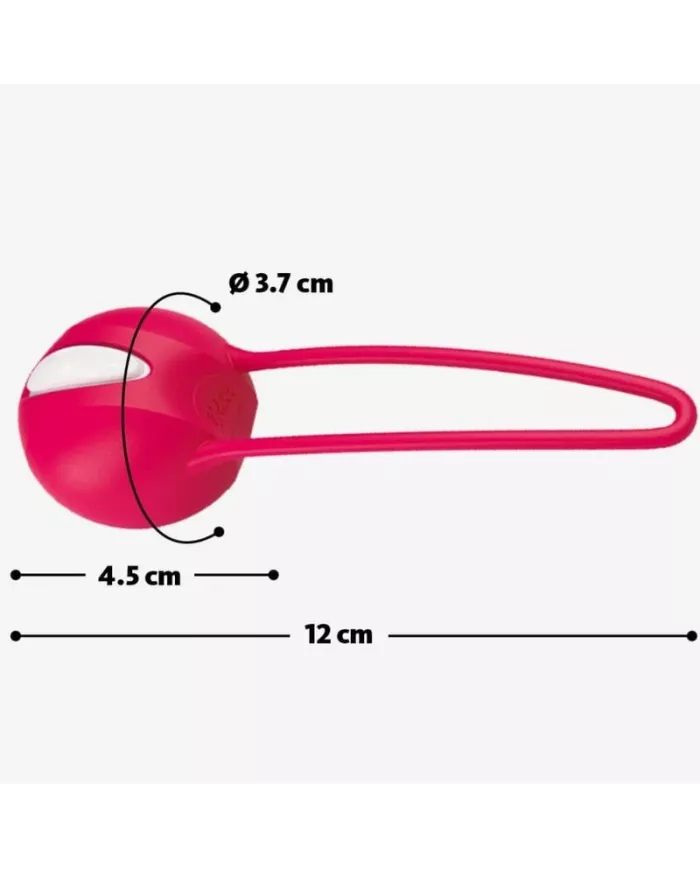 FUN FACTORY - SMARTBALL UNO PELVIC BALL BLANC / VIOLET PASTEL FUN FACTORY - SMARTBALL UNO PELVIC BALL BLANC / VIOLET PASTEL