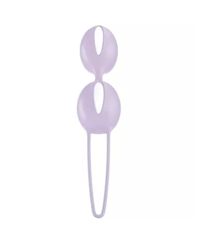 FUN FACTORY - SMARTBALLS DUO BOULES PELVIENNES BLANCHES / LILA