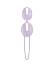 FUN FACTORY - SMARTBALLS DUO BOULES PELVIENNES BLANCHES / LILA