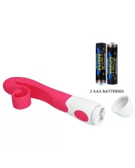 ROMANCE - VIBRATEUR ET STIMULATEUR 30 VITESSES ROSE ROMANCE - VIBRATEUR ET STIMULATEUR 30 VITESSES ROSE