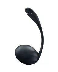 SATISFYER - RIBBED PETAL TÉLÉCOMMANDE DE STIMULATEUR DE POINT G NOIR APPLICATION GRATUITE SATISFYER - RIBBED PETAL TÉLÉCOMMANDE DE STIMULATEUR DE POINT G NOIR APPLICATION GRATUITE
