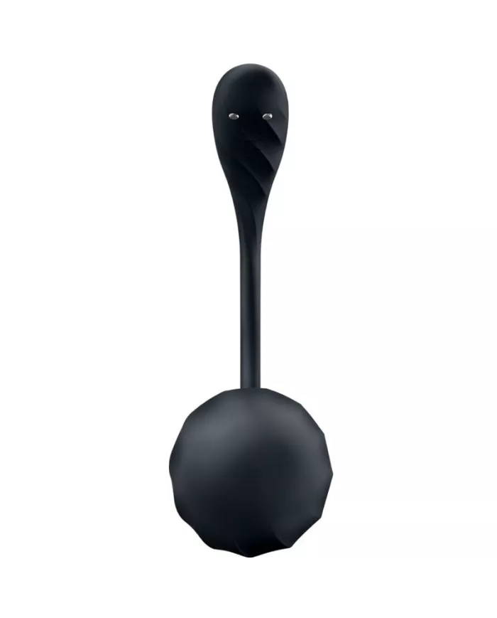 SATISFYER - RIBBED PETAL TÉLÉCOMMANDE DE STIMULATEUR DE POINT G NOIR APPLICATION GRATUITE SATISFYER - RIBBED PETAL TÉLÉCOMMANDE DE STIMULATEUR DE POINT G NOIR APPLICATION GRATUITE