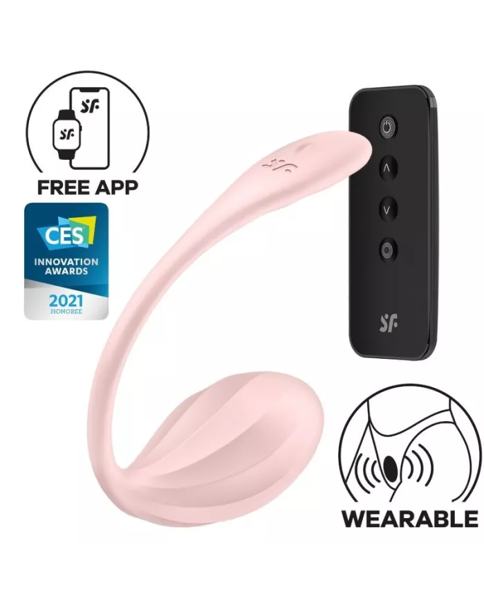 SATISFYER - RIBBED PETAL STIMULATEUR À DISTANCE G POINT ROSE APPLICATION GRATUITE SATISFYER - RIBBED PETAL STIMULATEUR À DISTANCE G POINT ROSE APPLICATION GRATUITE