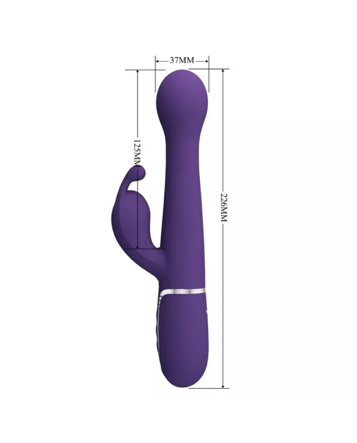 PRETTY LOVE - DEJON VIBRATEUR RABBIT 3 EN 1 MULTIFONCTION VIOLET PRETTY LOVE - DEJON VIBRATEUR RABBIT 3 EN 1 MULTIFONCTION VIOLET