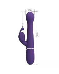 PRETTY LOVE - DEJON VIBRATEUR RABBIT 3 EN 1 MULTIFONCTION VIOLET PRETTY LOVE - DEJON VIBRATEUR RABBIT 3 EN 1 MULTIFONCTION VIOLET
