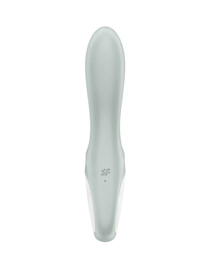 SATISFYER - AIR PUMP BOOTY 3 VIBRATEUR ANAL GONFLABLE GRIS VERT