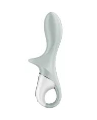 SATISFYER - AIR PUMP BOOTY 3 VIBRATEUR ANAL GONFLABLE GRIS VERT