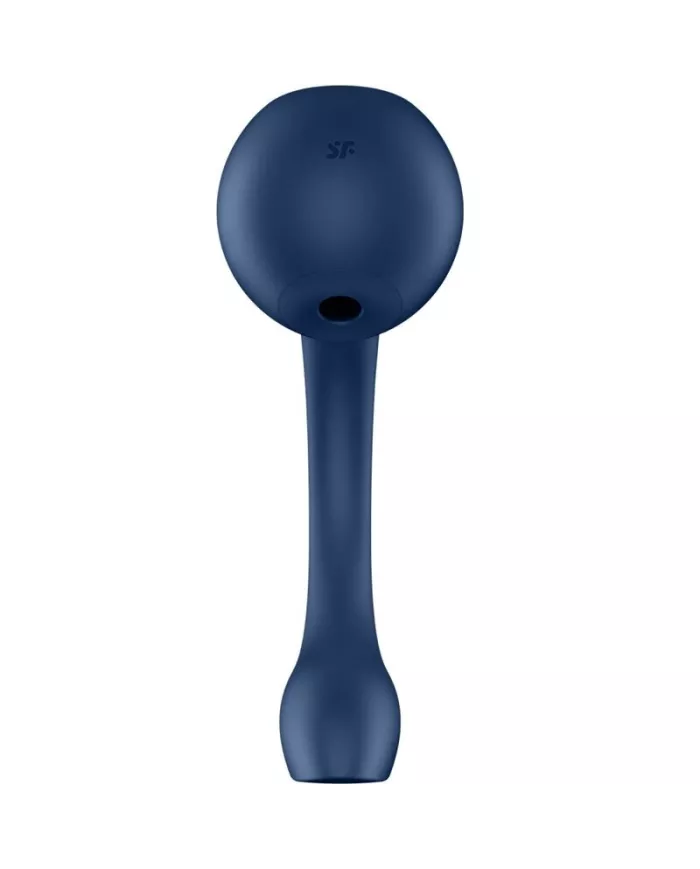 SATISFYER - PRO+ WAVE 4 STIMULATEUR POINT G ET IMPULSION D'AIR APPLICATION GRATUITE BLEU FONCÉ SATISFYER - PRO+ WAVE 4 STIMULATEUR POINT G ET IMPULSION D'AIR APPLICATION GRATUITE BLEU FONCÉ