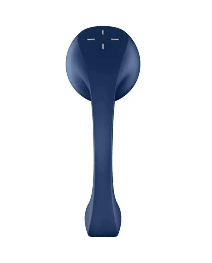 SATISFYER - PRO+ WAVE 4 STIMULATEUR POINT G ET IMPULSION D'AIR APPLICATION GRATUITE BLEU FONCÉ SATISFYER - PRO+ WAVE 4 STIMULATEUR POINT G ET IMPULSION D'AIR APPLICATION GRATUITE BLEU FONCÉ