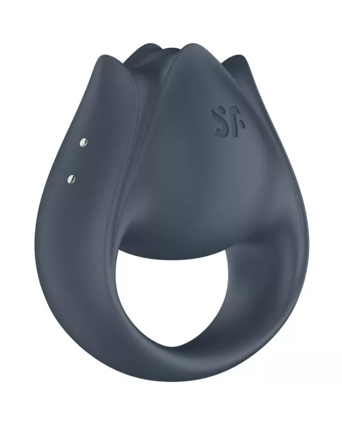 SATISFYER - PERFECT PAIR 2 MULTIVIBRATEUR 2 EN 1 ANNEAU PÉNIS ET STIMULATEUR DE DOIGTS GRIS SATISFYER - PERFECT PAIR 2 MULTIVIBRATEUR 2 EN 1 ANNEAU PÉNIS ET STIMULATEUR DE DOIGTS GRIS