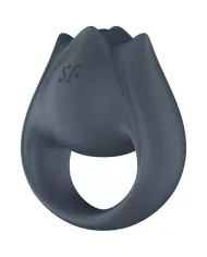 SATISFYER - PERFECT PAIR 2 MULTIVIBRATEUR 2 EN 1 ANNEAU PÉNIS ET STIMULATEUR DE DOIGTS GRIS SATISFYER - PERFECT PAIR 2 MULTIVIBRATEUR 2 EN 1 ANNEAU PÉNIS ET STIMULATEUR DE DOIGTS GRIS