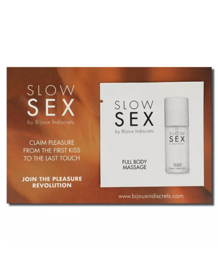 BIJOUX - SLOW SEX MASSAGE COMPLET DU CORPS GEL DE MASSAGE 2 ML