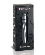 Gode électro-stimulation Double Dan - Mystim