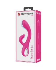 PRETTY LOVE - VIBRATEUR FRITZ RABBIT 12 VIBRATIONS ROSE PRETTY LOVE - VIBRATEUR FRITZ RABBIT 12 VIBRATIONS ROSE
