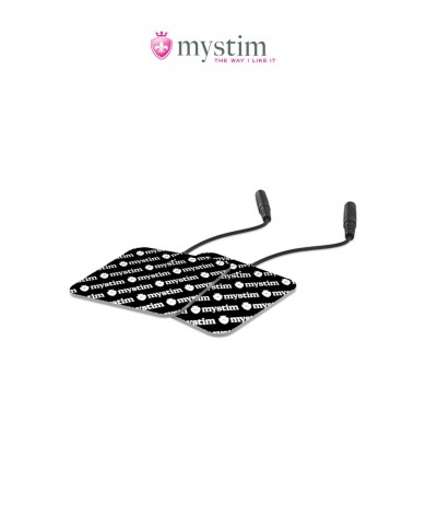 Electrodes carrées auto-adhésives - Mystim