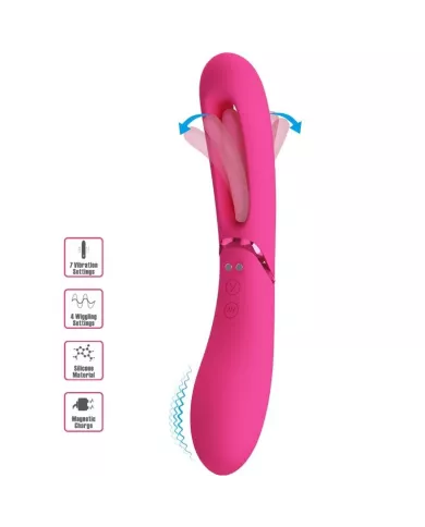 ROMANCE - VIBRATEUR POINT G LEXIE 7 VIBRATIONS ROSE ROMANCE - VIBRATEUR POINT G LEXIE 7 VIBRATIONS ROSE