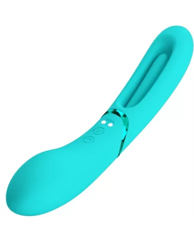 ROMANCE - VIBRATEUR POINT G LEXIE 7 VIBRATIONS BLEU