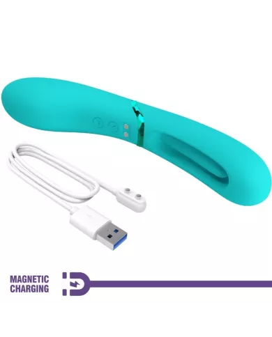 ROMANCE - VIBRATEUR POINT G LEXIE 7 VIBRATIONS BLEU