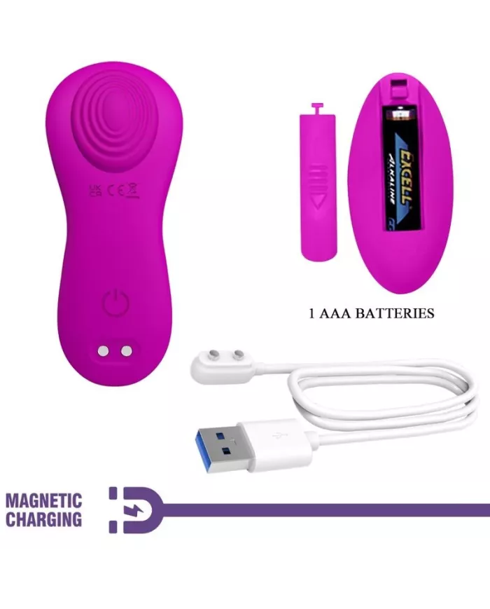 PRETTY LOVE - ROMARIO STIMULATEUR DE CLITORIS À LAY-ON TÉLÉCOMMANDE ROSE PRETTY LOVE - ROMARIO STIMULATEUR DE CLITORIS À LAY-ON TÉLÉCOMMANDE ROSE