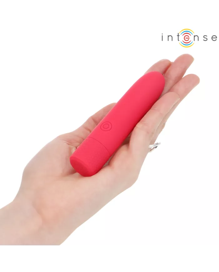 INTENSE - SYMONE BULLET VIBRANT RECHARGEABLE USB 8 VIBRATIONS ROUGE 10 X 2,2 CM INTENSE - SYMONE BULLET VIBRANT RECHARGEABLE USB 8 VIBRATIONS ROUGE 10 X 2,2 CM