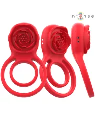 INTENSE - GAIL STIMULATEUR ROSE 10 VIBRATIONS ROUGE TELECOMMANDE