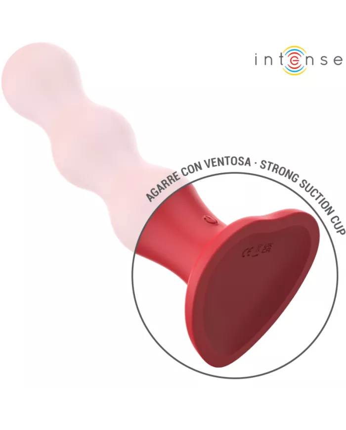 INTENSE - CODY VIBRATEUR AVEC VENTOUSE TÉLÉCOMMANDE ROUGE