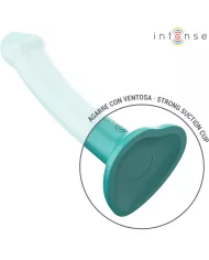 INTENSE - KATIE VIBRATEUR AVEC VENTOUSE 10 VIBRATIONS TÉLÉCOMMANDE BLEUE