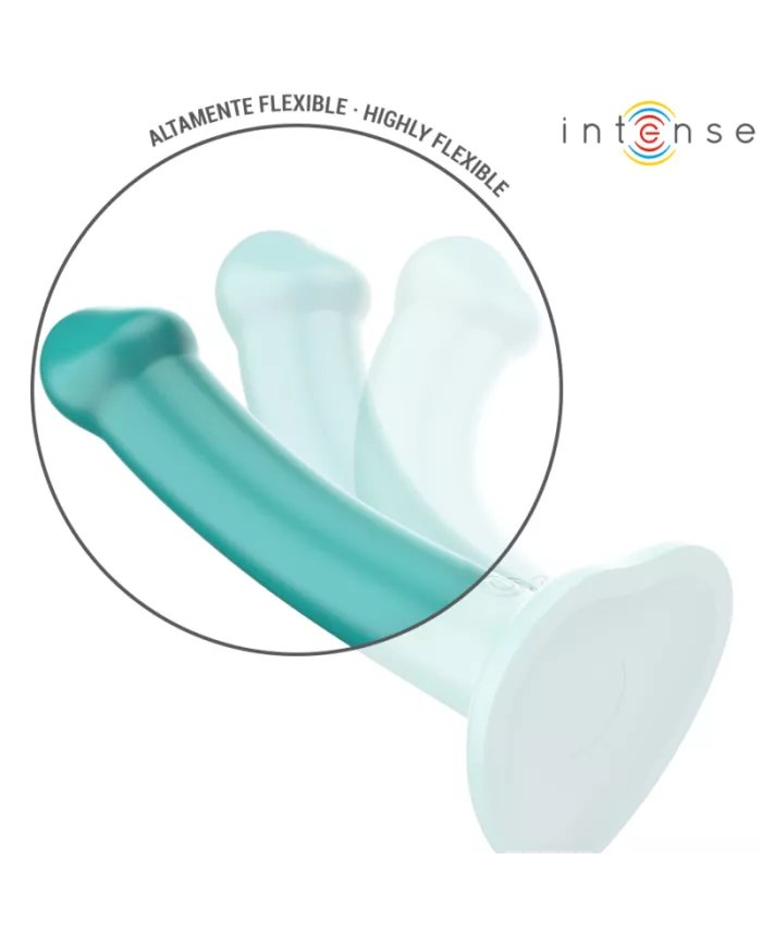 INTENSE - KATIE VIBRATEUR AVEC VENTOUSE 10 VIBRATIONS TÉLÉCOMMANDE BLEUE