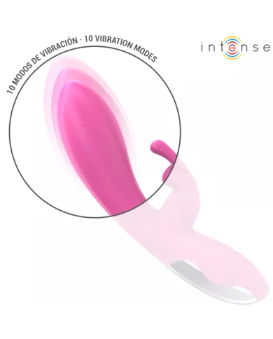 INTENSE - RANDALL VIBRATEUR RABBIT 10 VIBRATIONS ROSE