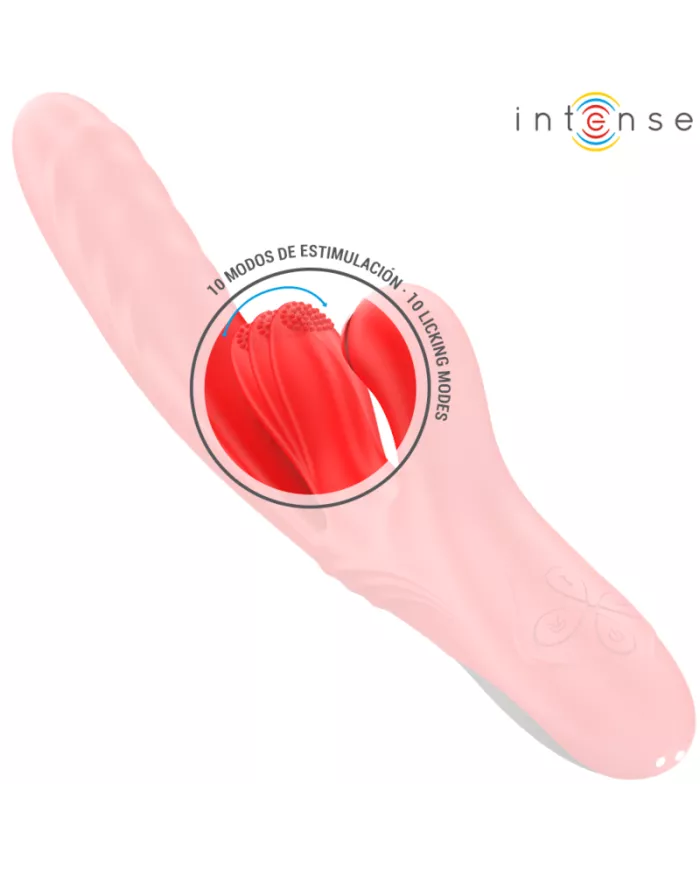 INTENSE - ROSALIA VIBRATEUR MULTIFONCTION 3 EN 1 ROUGE