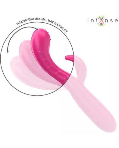 INTENSE - AMARA VIBRATEUR AVEC LANGUE STIMULANTE 10 VIBRATIONS ROSE