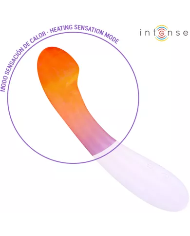 INTENSE - BECKY VIBRATEUR 19 CM CHAUFFANT 7 VIBRATIONS VIOLET