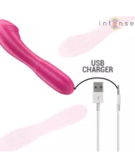 INTENSE - BELINDA VIBRATEUR 19 CM FLEXIBLE 10 VIBRATIONS ROSE INTENSE - BELINDA VIBRATEUR 19 CM FLEXIBLE 10 VIBRATIONS ROSE