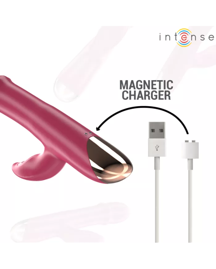 INTENSE - CHLOE VIBRATEUR MULTIFONCTION 3 EN 1 ROUGE INTENSE - CHLOE VIBRATEUR MULTIFONCTION 3 EN 1 ROUGE