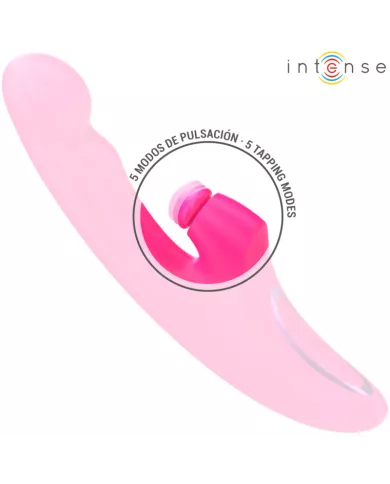 INTENSE - EMI VIBRATEUR 13,5 CM MULTIFONCTION 3 EN 1 10 VIBRATIONS ROSE