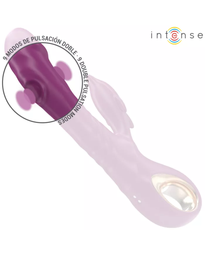INTENSE - HALLE VIBRATEUR MULTIFONCTION AVEC LANGUE STIMULANTE DAUPHIN VIOLET INTENSE - HALLE VIBRATEUR MULTIFONCTION AVEC LANGUE STIMULANTE DAUPHIN VIOLET